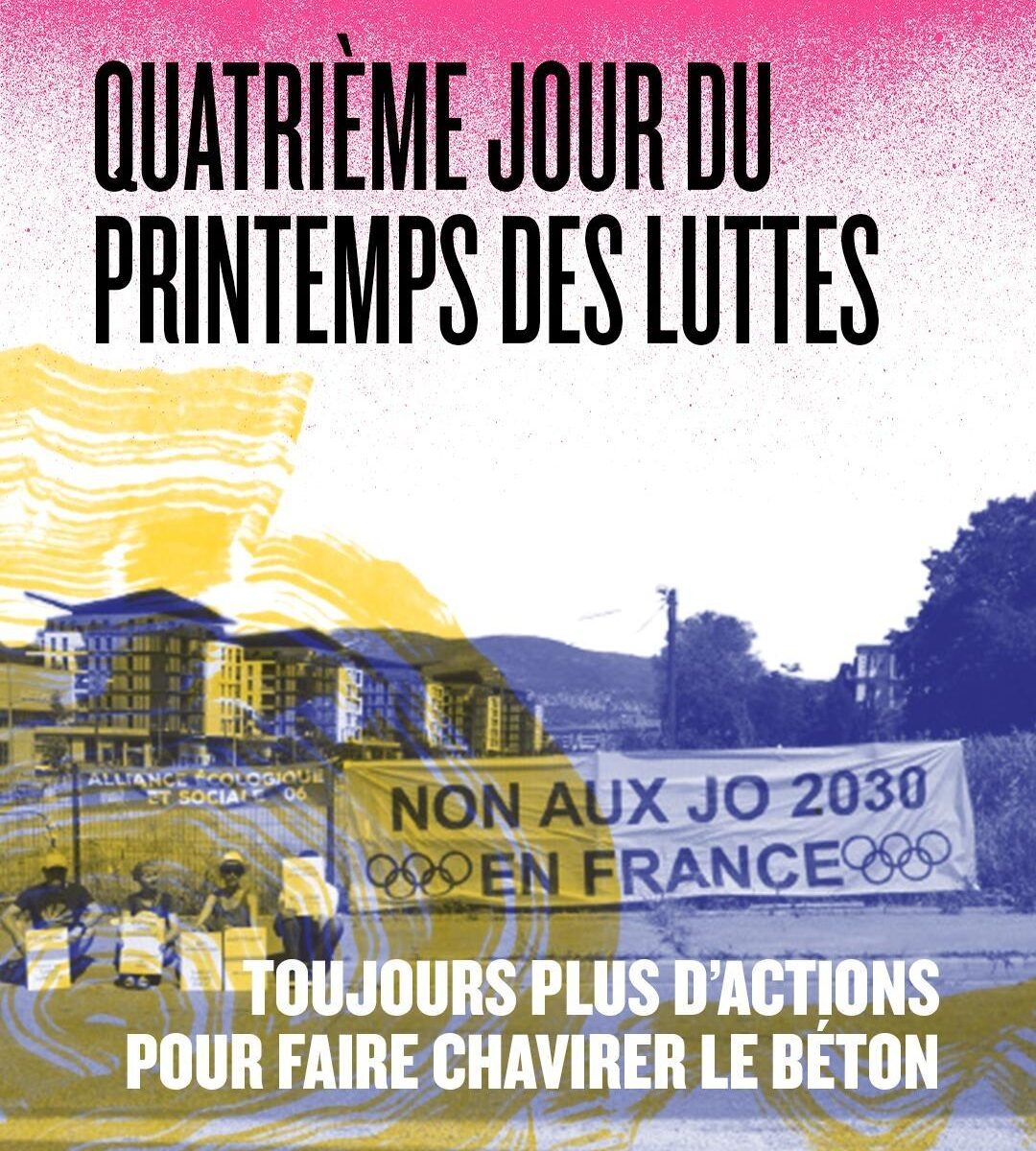 4ieme jour d'actions
