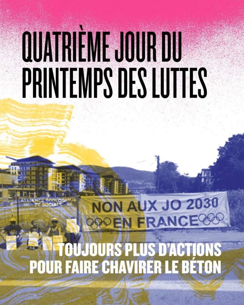 4ieme jour d'actions